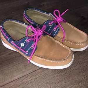 Sperry Boat Shoes. Girls Size 3.5